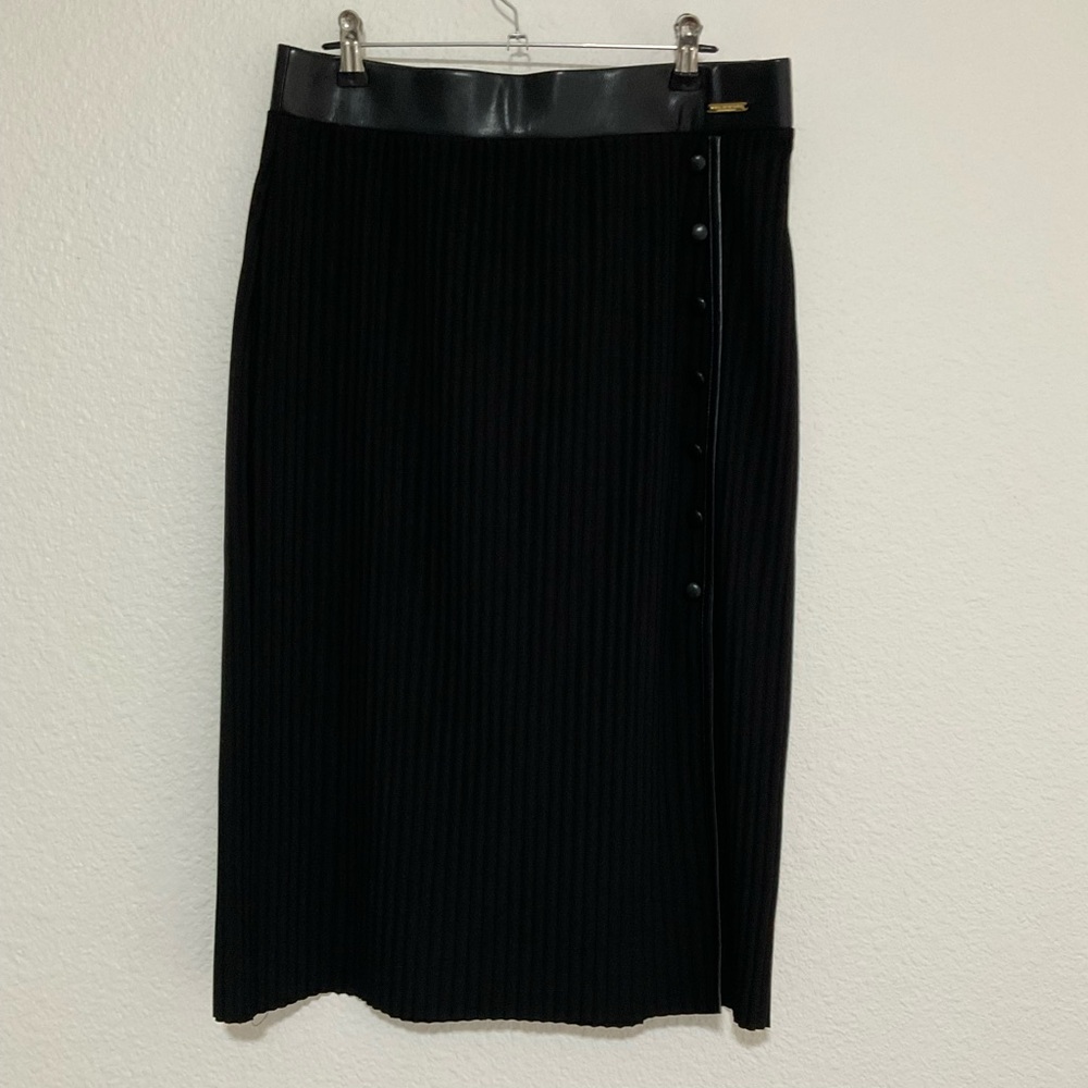 Marc New York Andrew Marc Black Skirt Size M